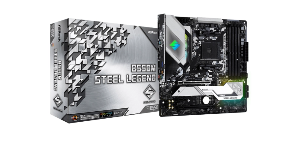 Mainboard Asrock B550M Steel Legend