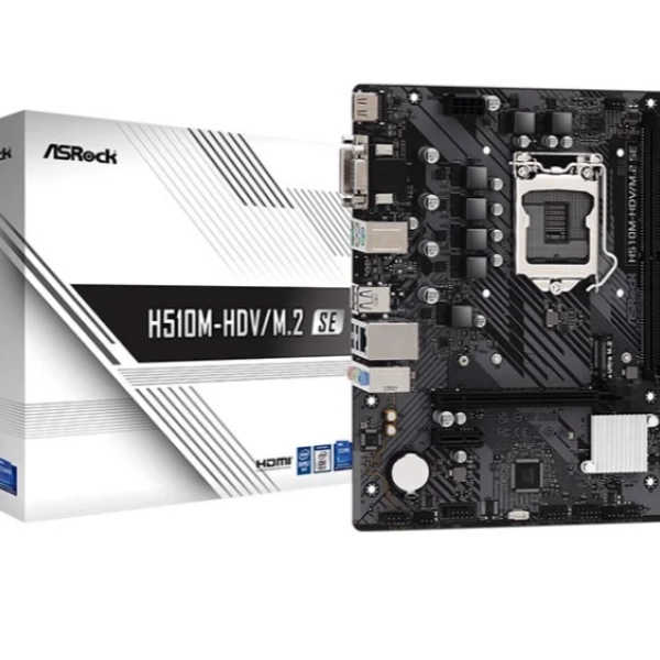 Mainboard Asrock H510M-HDV/M.2 SE | Intel H470, Socket 1200, Micro ATX, 2 khe DDR4