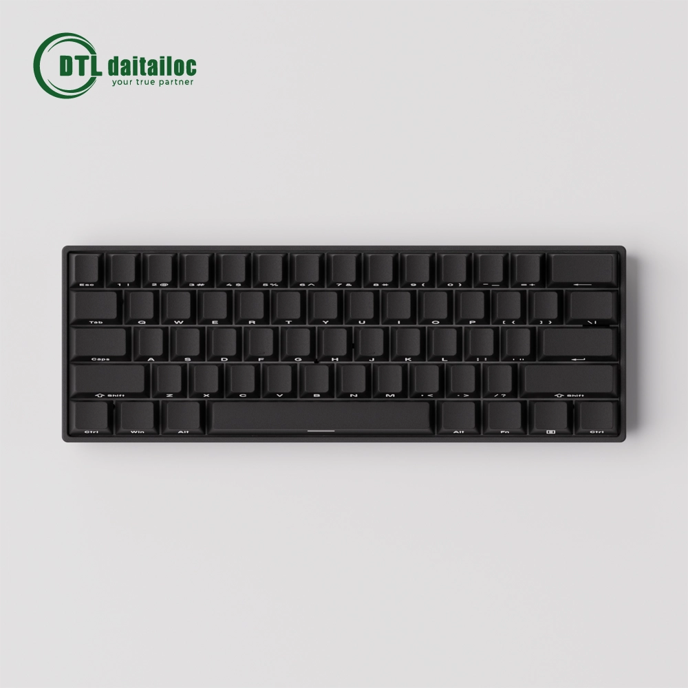 Bàn phím cơ AKKO MonsGeek FUN60 Pro SP Black Glare Magnetic Switches
