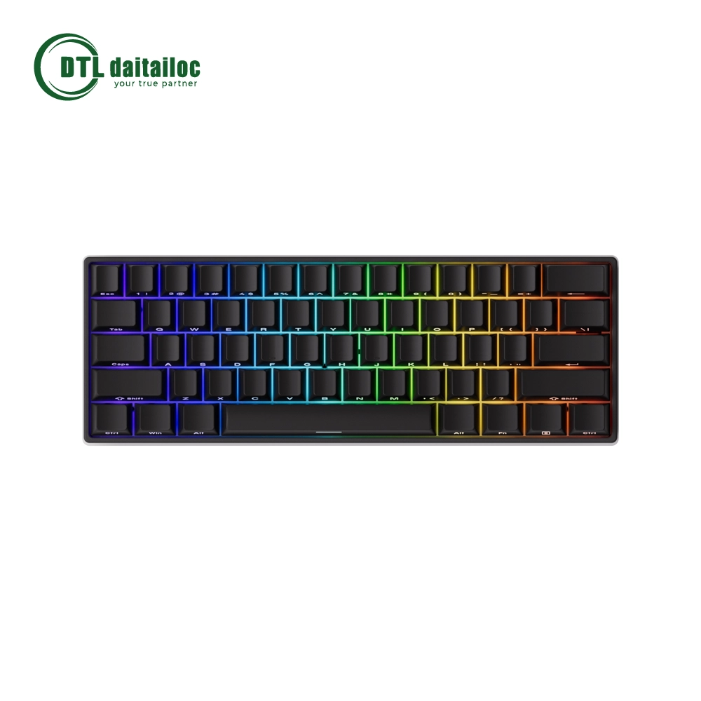 Bàn phím cơ AKKO MonsGeek FUN60 Pro SP Black Glare Magnetic Switches