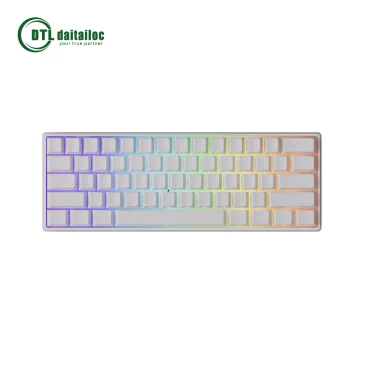 Bàn phím cơ AKKO MonsGeek FUN60 Pro SP White Glare Magnetic Switches Tri-Mode