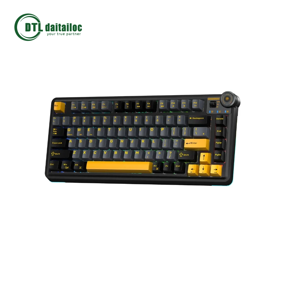 Bàn phím cơ gaming Aula AU75 3 mode