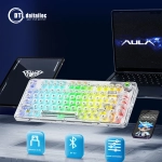 Bàn phím cơ gaming Aula F81 3 mode