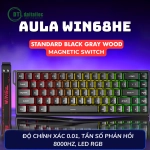 Bàn phím cơ gaming Aula WIN68HE có dây