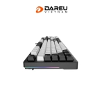 Bàn phím cơ Dare-U EK104 White Black | 2 sides RGB strip, multi led