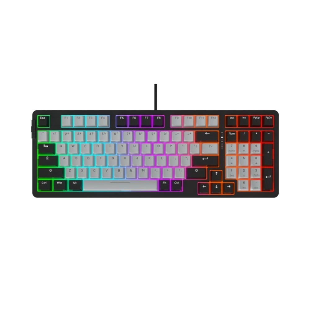 Bàn phím quang cơ Gaming Dare-U EK98X PBT Black - Grey | Blue switch