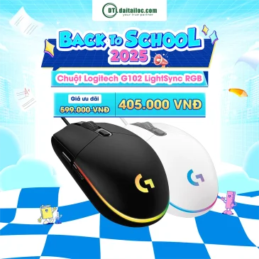 Chuột gaming Logitech G102 gaming Mouse Gen 2