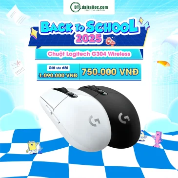 Chuột gaming Logitech G304 LIGHTSPEED WIRELESS