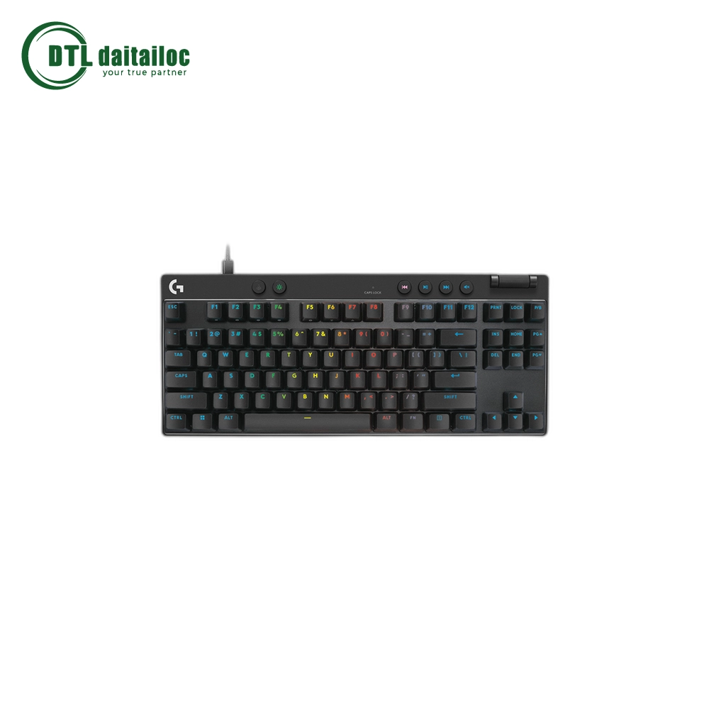 Bàn phím gaming Logitech Pro X TKL Rapid