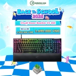 Bàn phím gaming Razer BlackWidow V4 - Green Switch