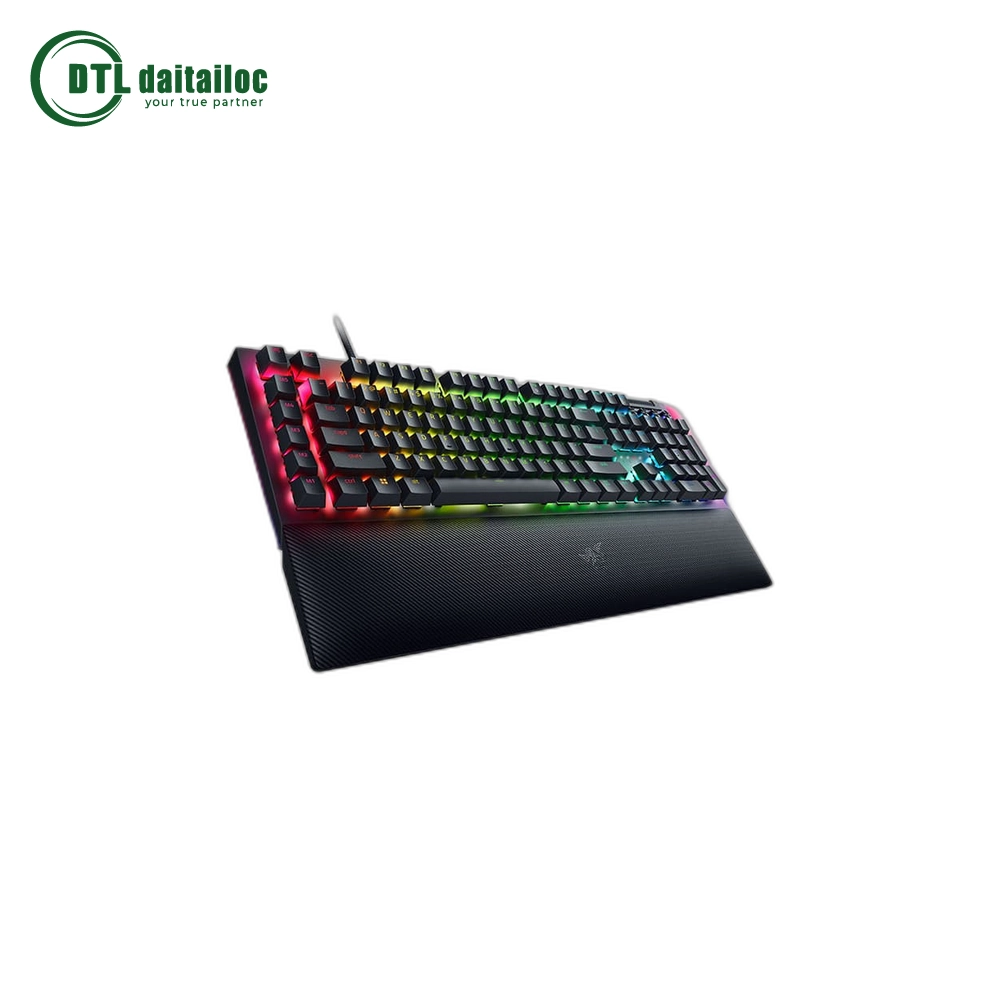 Bàn phím gaming Razer BlackWidow V4 - Green Switch