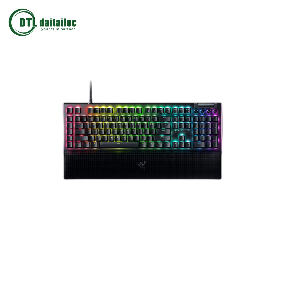 Bàn phím gaming Razer BlackWidow V4 - Green Switch