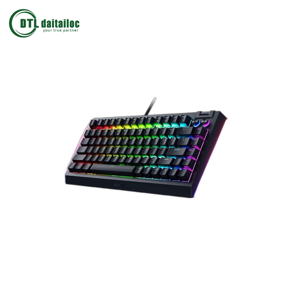 Bàn phím gaming Razer BlackWidow V4 75%