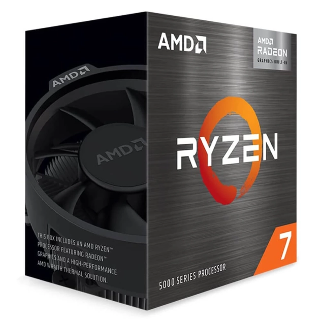 CPU AMD Ryzen 7 5700G | AM4, Upto 4.60 GHz, 8C/16T, 16MB, Box Chính Hãng