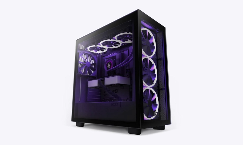 Thùng máy case NZXT H7 Elite RGB Black