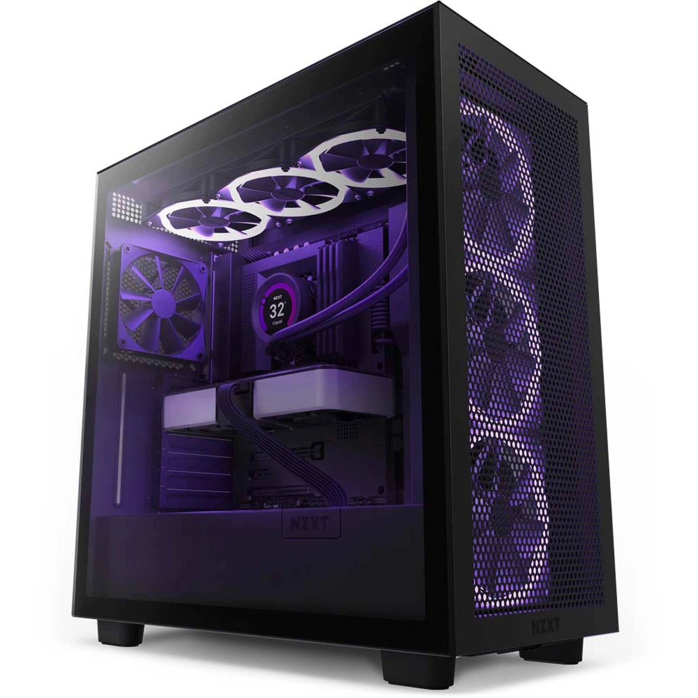 Thùng máy case NZXT H7 Flow RGB Black