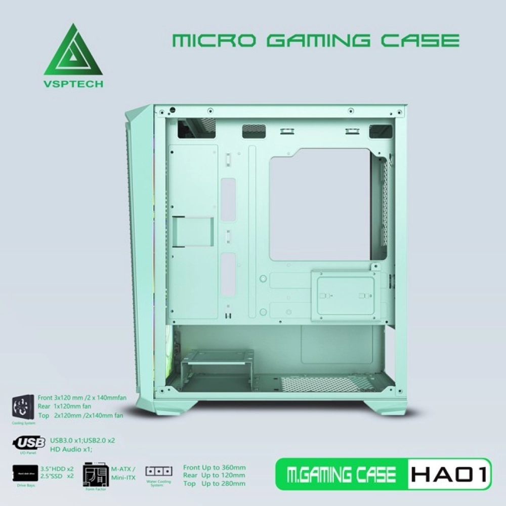 Case VSP HA01 xanh