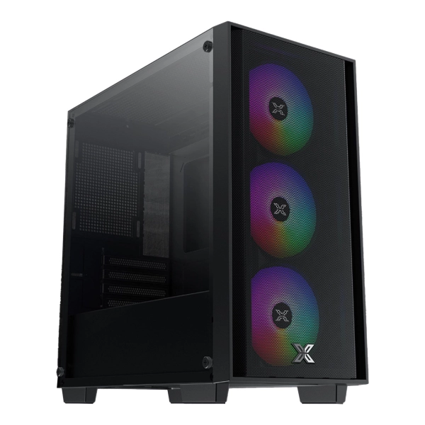 Thùng máy Case XIGMATEK NYX Air II 3F - Đen, kèm 3 fan RGB (EN41952)