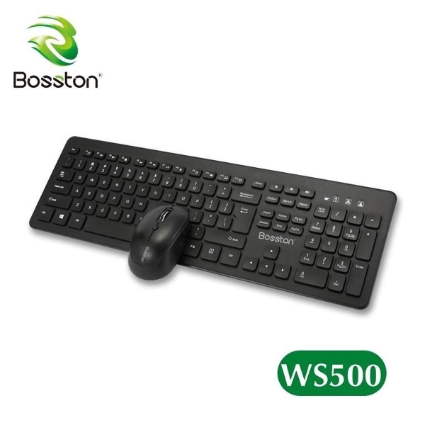 Bộ Phím Chuột Không Dây Bosston WS500