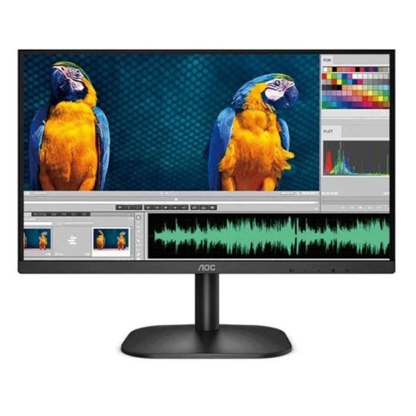 Màn hình máy tính LCD AOC 24B2XHM | 24 inch/Full HD/Tấm nền VA/75Hz Chính Hãng