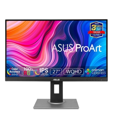 Màn hình máy tính LCD Asus ProArt PA278QV | 27 inch/2K/Tấm nền IPS/75Hz Chính Hãng