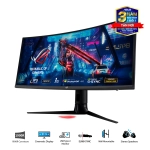 Màn hình máy tính LCD Cong Asus XG349C | 34 inch/UWQHD/Tấm nền Fast IPS/180Hz Chính Hãng