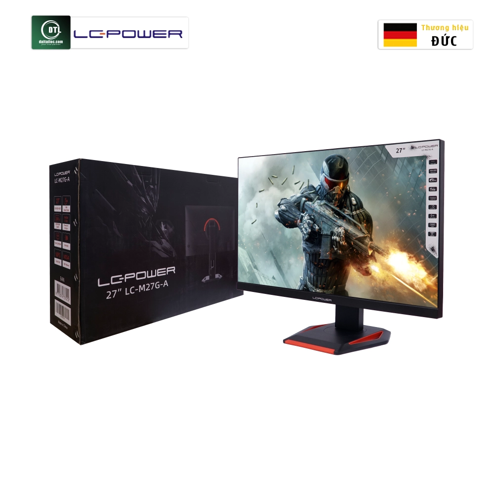 Màn hình LC POWER 27inch LC-M27G-A RGB IPS FHD 200Hz HDMI, DP