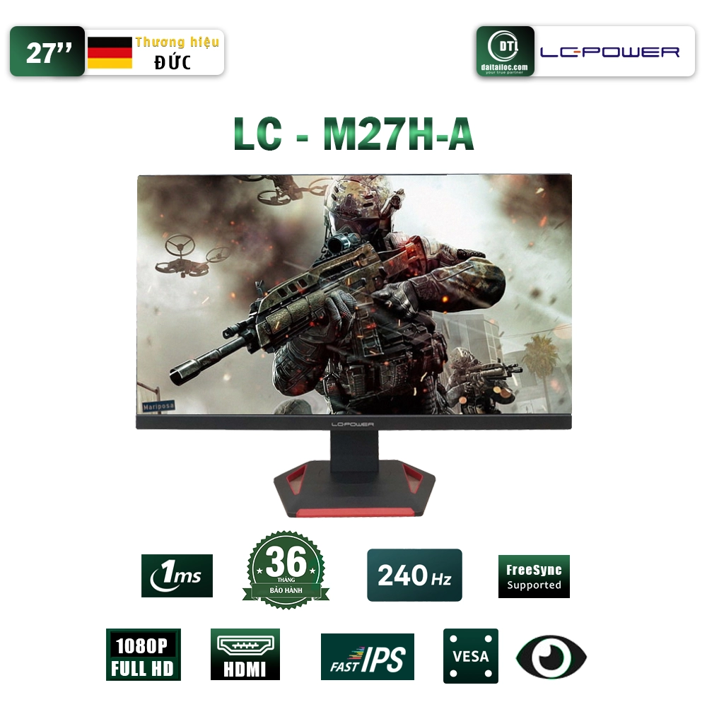 Màn hình LC POWER LC-M27H-A FHD IPS 240Hz