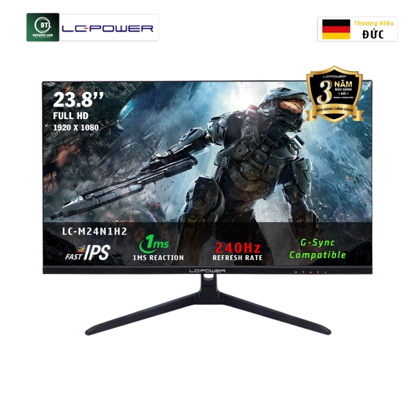 Màn hình LC POWER 24inch LC-M24N1H2 IPS FHD 240Hz