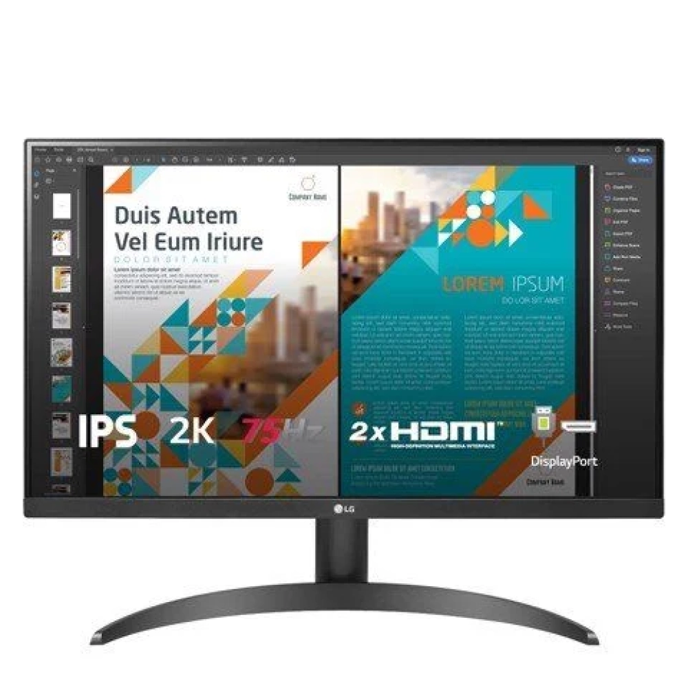 Màn hình LG 24QP500-B 24 IPS 2K 75Hz Freesync HDR10