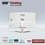 Màn hình máy tính LCD Cong VSP Thinking VL32 (CM3203W) Trắng | 32 inch/Full HD/Tấm nền VA/75Hz Chính Hãng