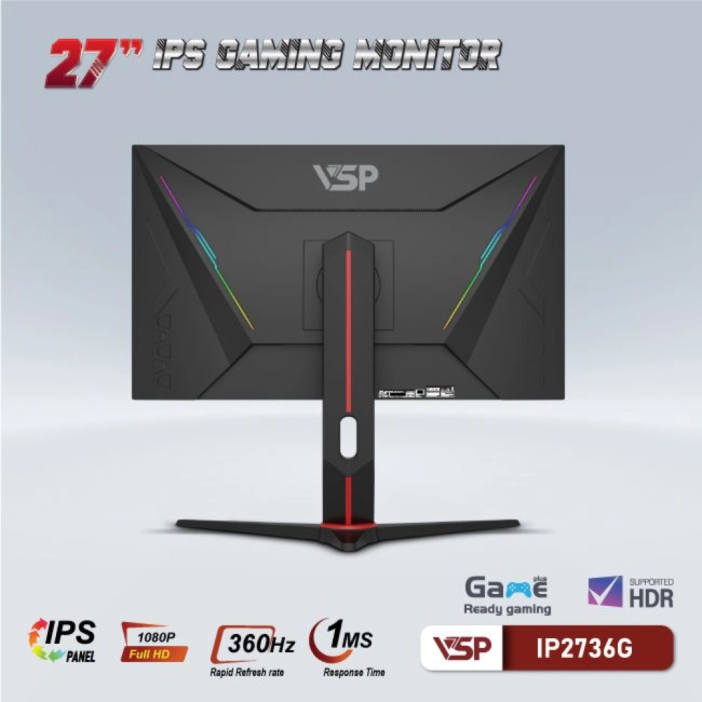Màn hình máy tính LCD VSP V2212S Trắng | 21.5inch/Full HD/Tấm nền VA/100Hz Chính Hãng