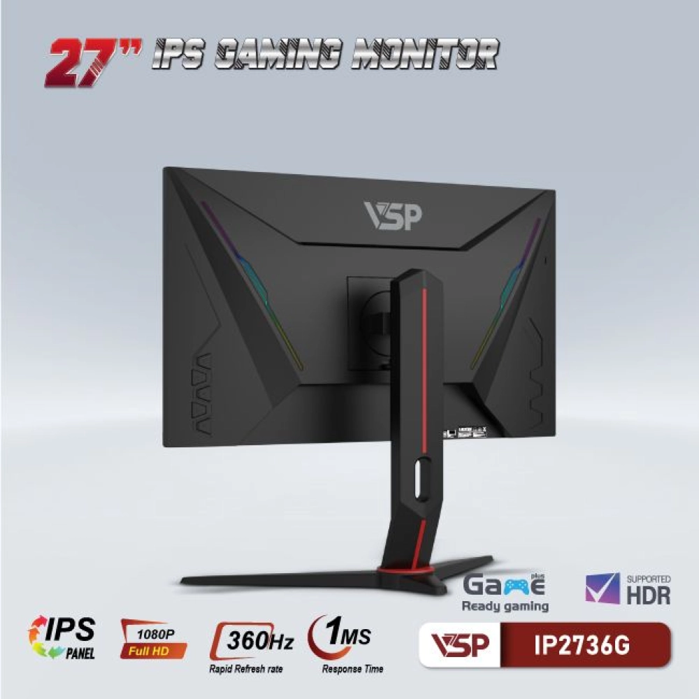 Màn hình máy tính LCD VSP V2212S Trắng | 21.5inch/Full HD/Tấm nền VA/100Hz Chính Hãng