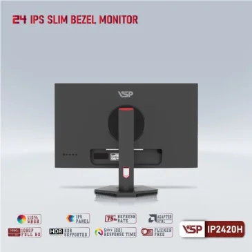 Màn hình máy tính LCD VSP 24inch IP2420H FHD IPS 75HZ HDMI, VGA