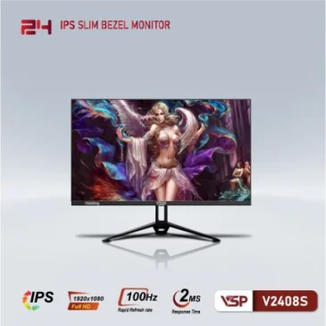 Màn hình VSP V2408S 23.8 inch IPS FHD 120Hz 2ms ĐEN | Chính Hãng | Bảo hành 3 năm