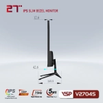Màn hình máy tính LCD VSP V2704S Đen | 27 inch/Full HD/Tấm nền IPS/75Hz Chính Hãng