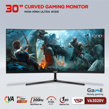 MÀN HÌNH LCD CONG ULTRAWIDE GAMING VSP VA3020V 200HZ