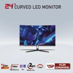 Màn hình máy tính LCD Cong VSP VL24 (CM2410Q) Đen | 24 inch/Full HD/Tấm nền VA/75Hz Chính Hãng