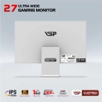 Màn hình máy tính VSP VU279Q1 | 27 inch/2K/QHD/Tấm nền IPS/165Hz White