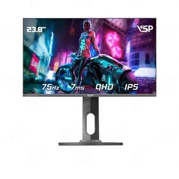 Màn hình máy tính LCD VSP VU241Q | 24 inch/2K/QHD/Tấm nền IPS/75Hz