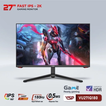 Màn Hình LCD VSP VU271Q180 (27Inch/2K/IPS/180Hz/0.5ms)