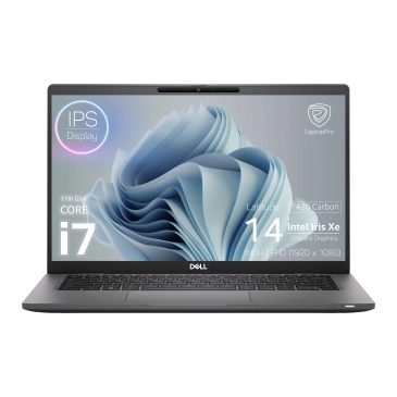 Laptop DELL latitude 7420 CORE I7- 1175G7 / RAM16GB / SSD 512GB - FHD 14’’ - 2-IN-1 - X 360 GẬP TOUCH VỎ NHÔM TRẮNG 