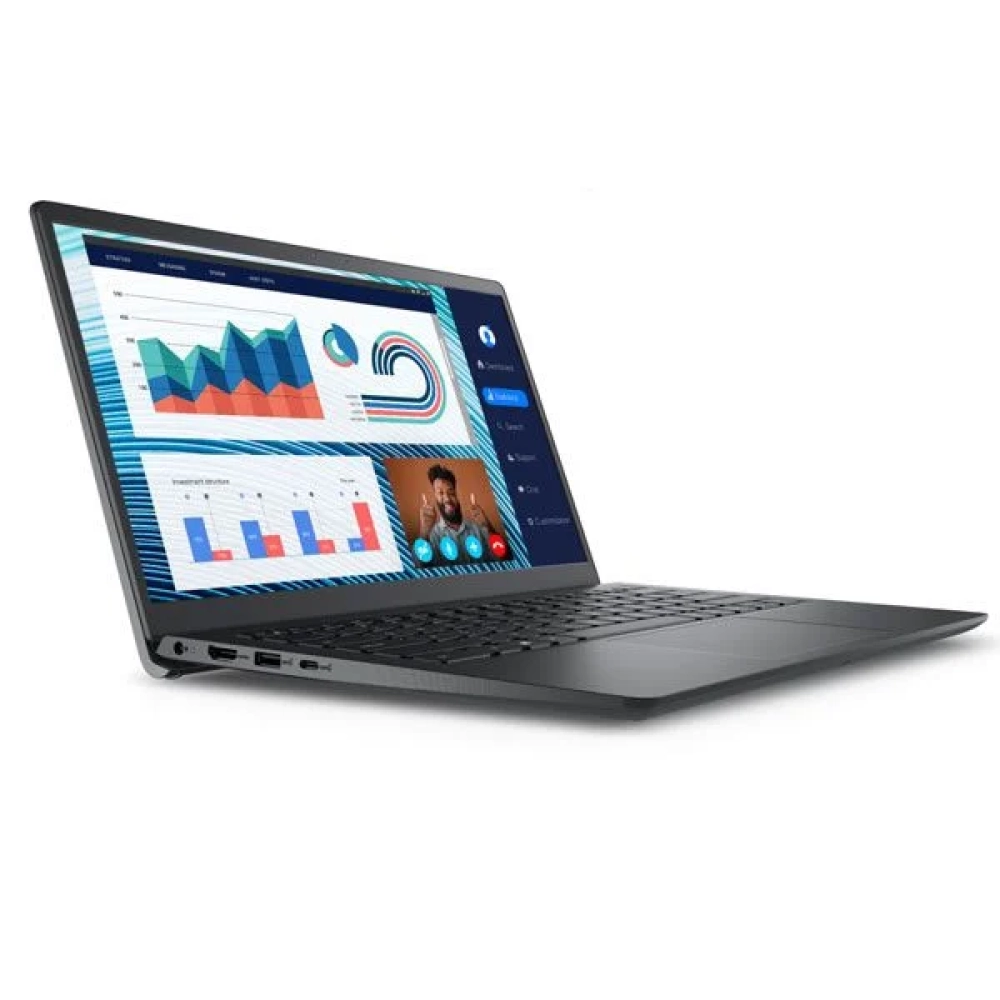 Laptop Văn Phòng Dell Vos 3420 Core i5-1235U 16G SSD512 VGA Intel Màn 14.0FHD Win 11-Màu Đen