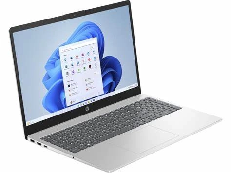 Laptop Văn Phòng HP 15-fc0093dx Ryzen 5-7520U 16G SSD256G VGa AMD Màn 15.6FHD Win 11- Màu Bạc (ĐANG VỀ)