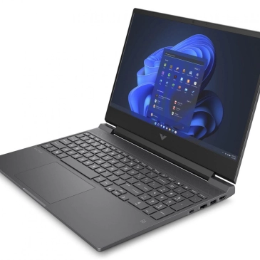 Laptop Gaming HP Gaming Victus 15-fa1143 Core i5-13500H 8G SSD512 VGA RTX4060 8G Màn 15.6FHD 144hz Win 11-Xám Đen