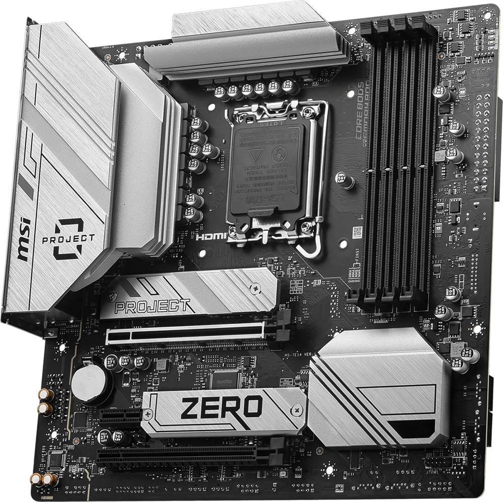 Mainboard MSI B760M Project Zero