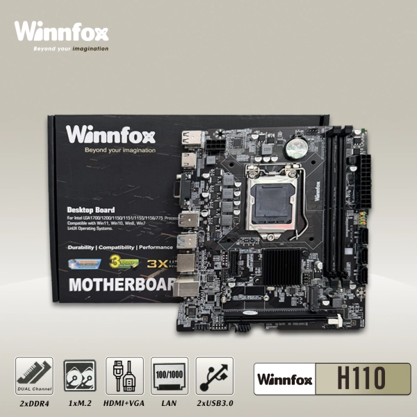 Mainboard Winnfox H110 Chính hãng