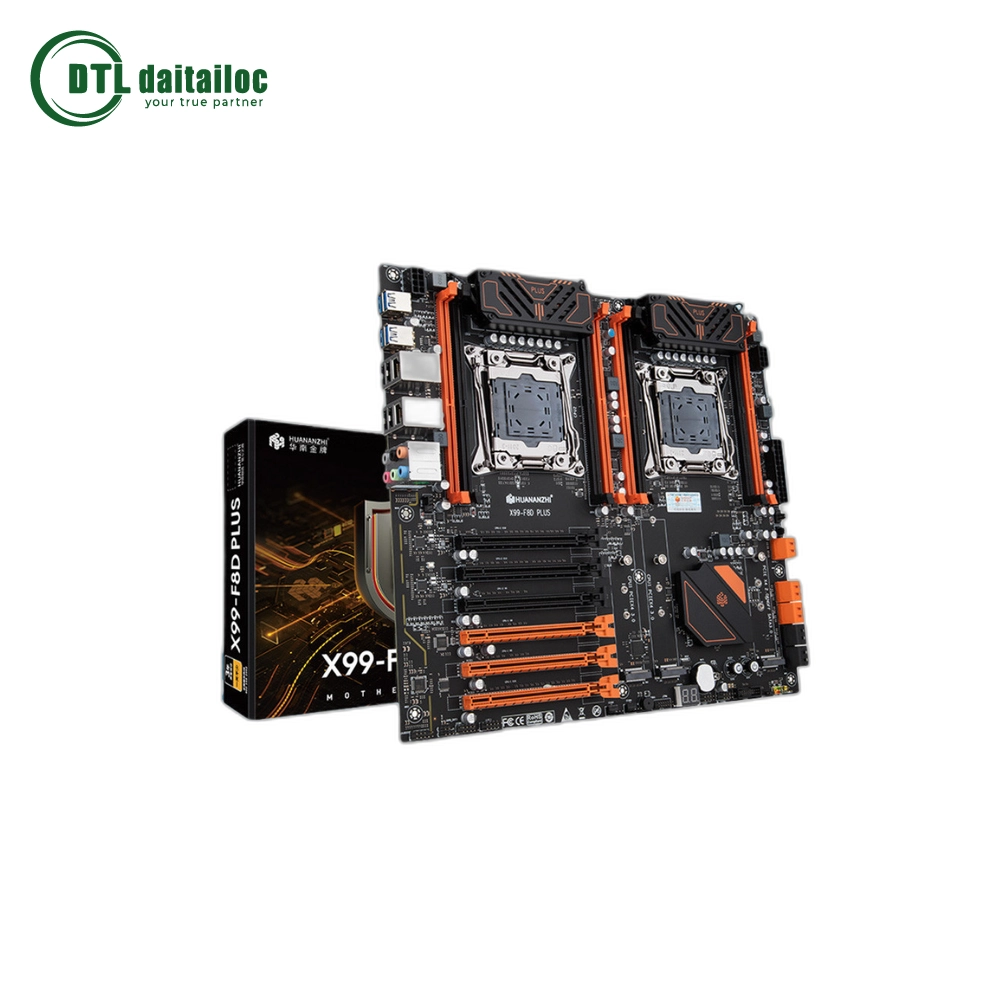 Mainboard HUANANZHI X99-F8D PLUS (2 CPU, 8 x DDR4)