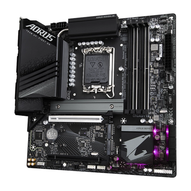 Bo Mạch Chủ Mainboard Gigabyte Z790M Aorus Elite AX DDR5 ( M2, HDMI, Display Port)