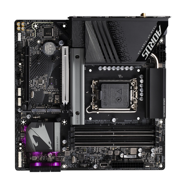 Bo Mạch Chủ Mainboard Gigabyte Z790M Aorus Elite AX DDR5 ( M2, HDMI, Display Port)